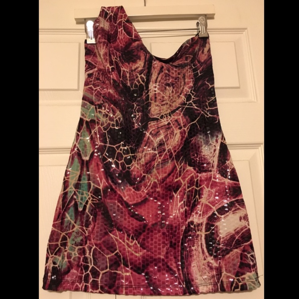 Arden B. One Shoulder Tunic